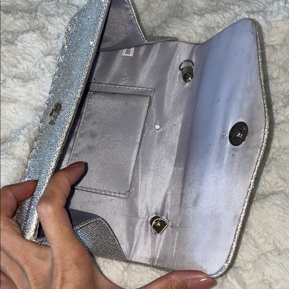 Rhinestone clutch bag - Picture 4 of 5